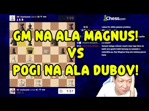 PINAULANAN NG SACRIFICE ANG GM NA KALABAN! Ala Dubov si Coach!