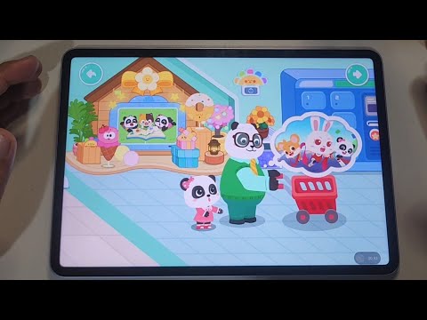 BANTU AYAH MIUMIU BELANJA KE SUPERMARKET | GAME EDUKASI BABYBUS