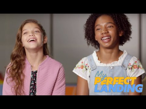 Meet Cassie & Lena! Cast Diaries: Holly Belbeck & Luca Assad | My Perfect Landing