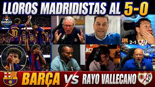 🚨LLOROS MADRIDISTAS A LA MANITA DEL BARCELONA AL RAYO VALLECANO EN LA LIGA!
