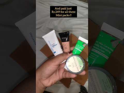 smytten haul ! sample products only with rs 249, comments for details! #salealert #makeup #skincare
