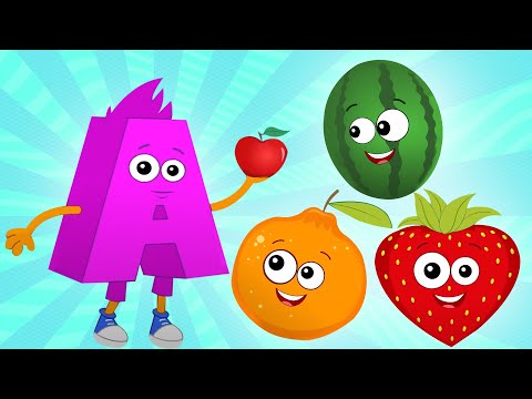 Fruits Song + More Learning Videos for Kids