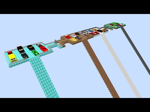 YANLIŞ HIZLI UZAY RAMPAYI SEÇERSEN ÖLÜRSÜN 😱 - Minecraft