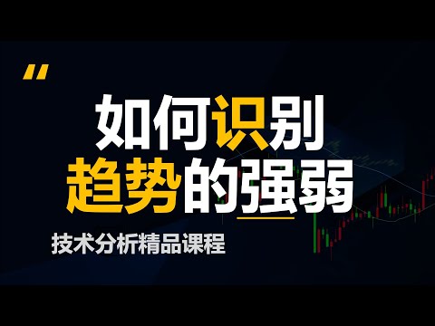 【价格行为学】趋势如何分类，如何识别趋势强弱