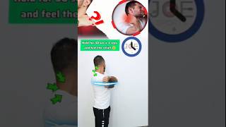 تخلص من آلام الرقبة المنتشرة إلى الكتف بهذا التمرين البسيط يبدأ الشعور بالراحة في غضون 30 ثانية فقط