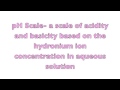Acids and Bases Concepts