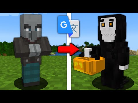 Ich Google รbersetze Minecraft Mobs (XXL) ...