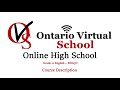 Grade 11 English Course Overview