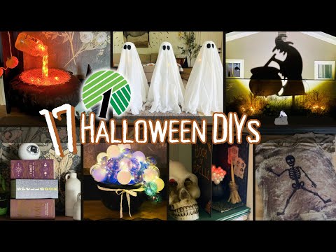 🎃 TOP 17 DOLLAR TREE SPOOKY CUTE HALLOWEEN DIYS! #codeorange