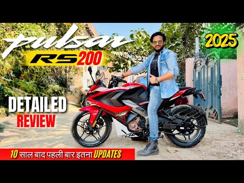 2025 Bajaj Pulsar RS 200 New Model😍Detailed Review | On Road Price | Update | New Features | Changes