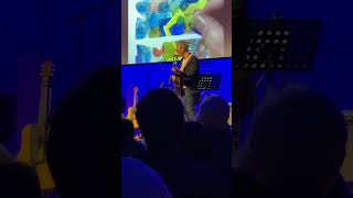 Gary Louris and Wesley Stace sing “Blue”