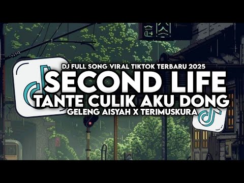 DJ MASHUP CAMPURAN SECOND LIFE X TANTE CULIK X GELENG AISYAH X CINTAMU ITU HOAX VIRAL TIKTOK 2025