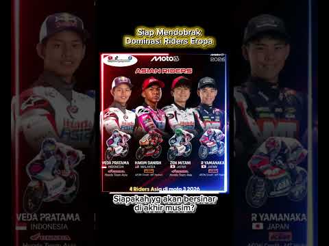 Siapa yg akan bersinar di akhir musim || 4 Riders Asia Moto3 2026