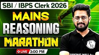 SBI / IBSP Clerk Mains 2026 | Reasoning Marathon 🔥 | Complete Reasoning Preparation | by Sachin Sir