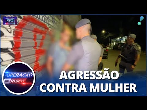 Homem agride esposa e desafia a Polícia: "Eu bati nela mesmo!"