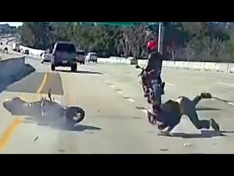 Biker Commits Hit & Run | CAR CRASHES & KARMA