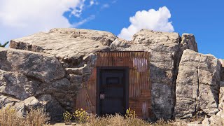YouTube thumbnail for Spoonkid's video titled 'i lived in a tiny rock for a rust wipe…'