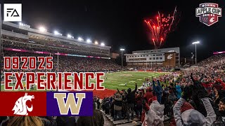 Washington State Football Experience vs Washington 2025 (Apple Cup Live Crowd Atmosphere)