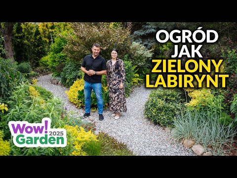 Tajemnicze ścieżki, roślinne zakątki, ogród jak labirynt 🌿| Wow!Garden z Hubertem Lamańskim