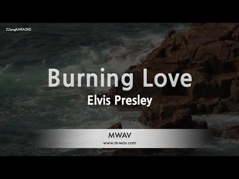 Elvis Presley-Burning Love (Melody) [ZZang KARAOKE]