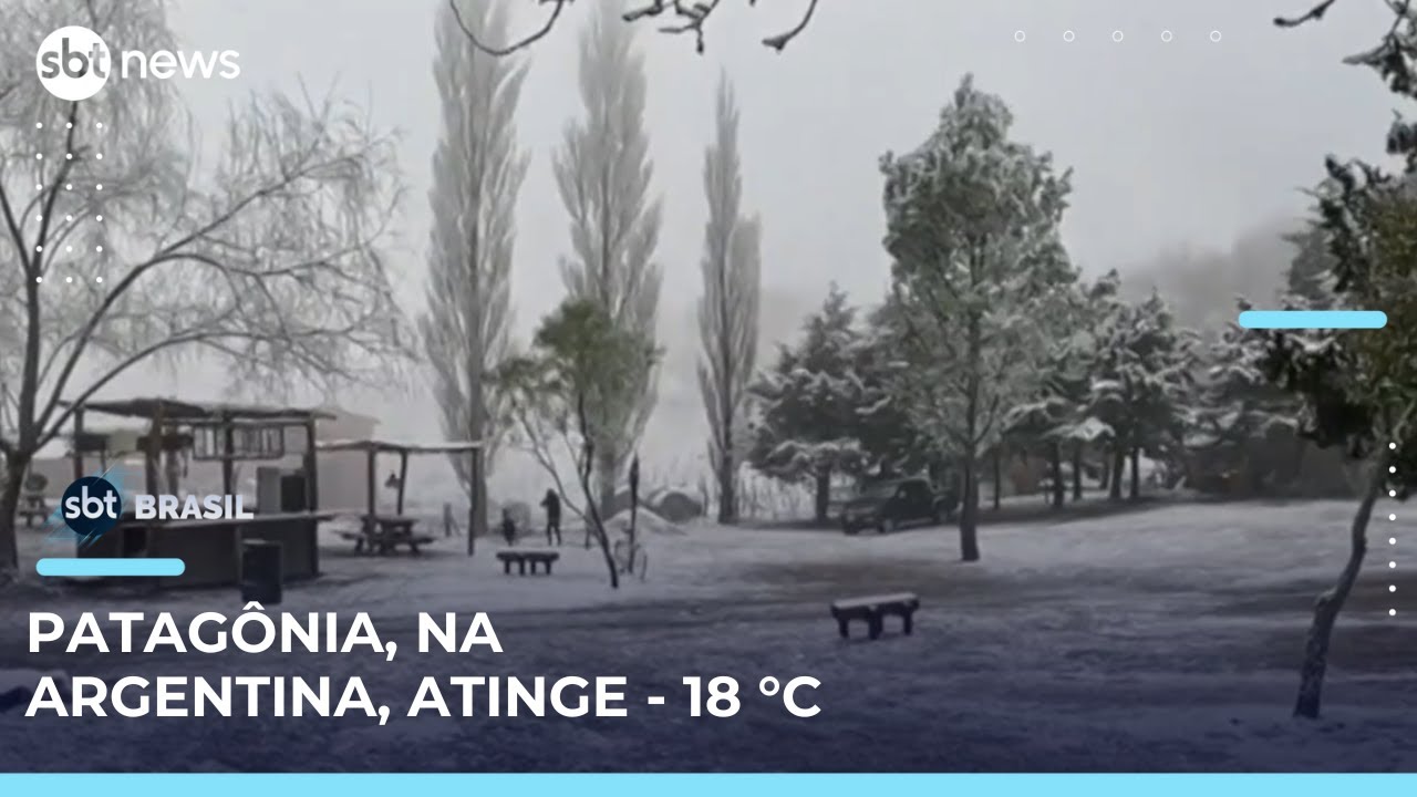 Argentina é considerada o país mais frio do mundo Patagônia atinge   18 °C | SBTBrasil