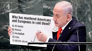 Netanyahu vows to "finish the job" against Hamas in UN speech
