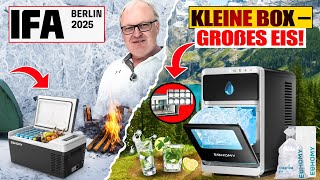 IFA 2025 Euhomy Eiswürfelmaschine: Mehr Eis, weniger Wasser – dieser Trick im Camper!