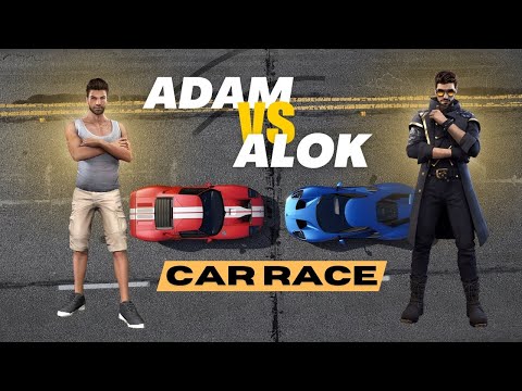 AAJ MATTER HO GYA 😡ADAM VS ALOK [CAR RACE] 😂FUNNY😂 CHALLENGE