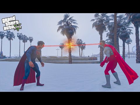 Superman vs Omni-Man | Ultimate Battle in GTA 5 Mods