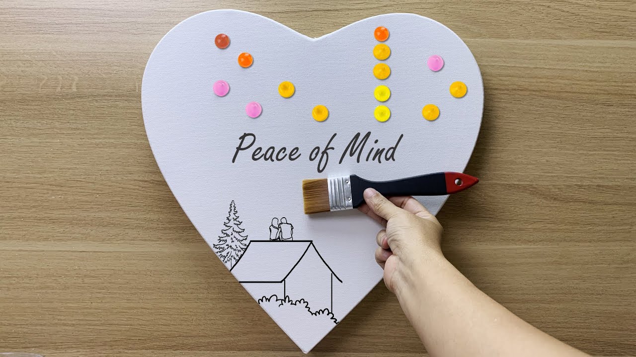 March's Special Art Acrylic - Peace of Mind Painting
