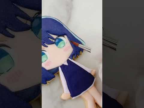 【推しの子】あかねを食べられるアイシングクッキーにしてみた! OSHI NO KO Akane cookie decorating 최애의아이 我推的孩子