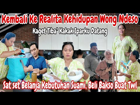 KEMBALI KE REALITA‼️SAT SET BELANJA KEBUTUHAN SUAMI || PERJALANAN PULANG BWI BELI BAKSO BUAT TWL