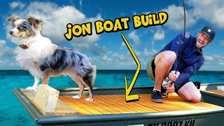 Jon Boat BUDGET Build - How to Build a Casting Deck