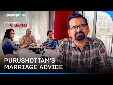 Purushottam's Advise For Couples 😂 | Permanent Roommates | Deepak Kumar Mishra | Prime Video India