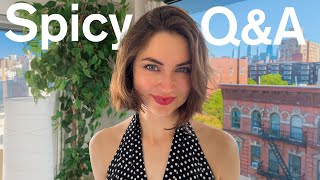 Spicy Q&A: Finally Spilling Relationship Tea, Career Hot Takes, NYC Future, & Delusional Optimism