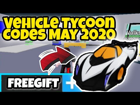 code roblox vehicle tycoon