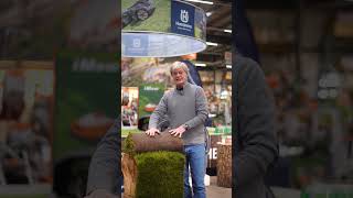 Ein satter, grüner Rasen mit Düsing Rollrasen