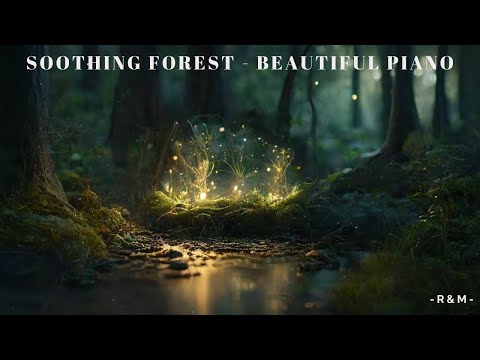 Deep Healing and Soothing Forest - Beautiful piano ambient music. Ambient for relaxation and sleep.