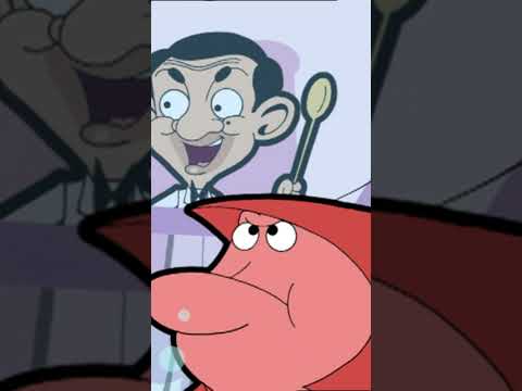 Chef Bean in action: Lobster is on the menu! #shorts #cartoonsforkids #mrbean