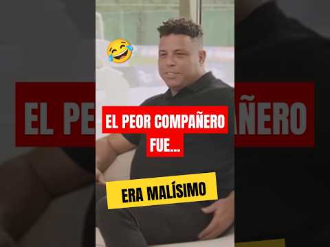 💥 RONALDO Y EL PEOR COMPAÑERO DE EQUIPO #ronaldonazario  #messi #realmadrid #ancelotti