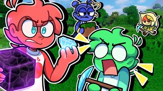Minecraft, mas os Itens são Aleatórios...