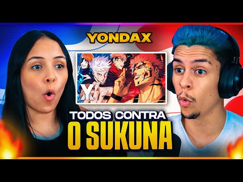 YONDAX: Sukuna VS. Feiticeiros: Ciclo Amaldiçoado (Jujutsu Kaisen) | [Casal Jounin React] 🔥