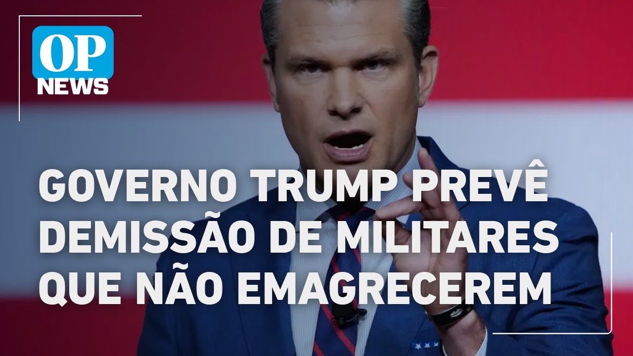 Secretário de Trump assina ordem que prevê demissão de militares que não emagrecerem | O POVO NEWS