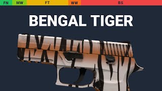 P250 Bengal Tiger Wear Preview