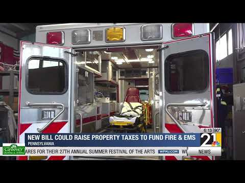 YouTube video thumbnail: New Bill Could Raise Property Taxes to Fund Fire and EMS