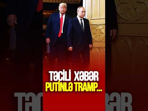 TƏCİLİ XƏBƏR: Putinlə Tramp...  #tvmusavat #xəbərlər