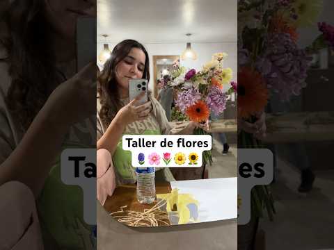 Taller de Flores con la Diseñadora Integral Valeria Navarro 🪻🌼🌻🌸