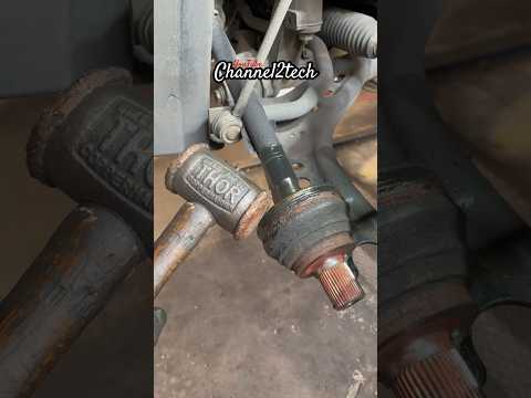 Removal like this ?? Cv joint 👀 #garage #repair #fail #cars #mot #service