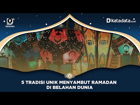 5 Tradisi Unik Menyambut Ramadan di Belahan Dunia | Katadata Indonesia