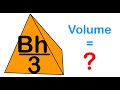 Volume of Pyramids and Prisms